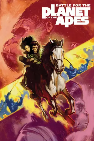 Plakat do filmu "Bitwa o Planetę Małp" #873738