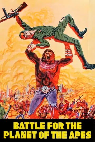 Plakat do filmu "Bitwa o Planetę Małp" #873745