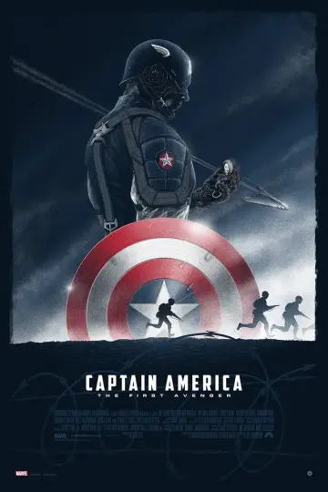 Plakat do filmu "Kapitan Ameryka: Pierwsze starcie" #247370
