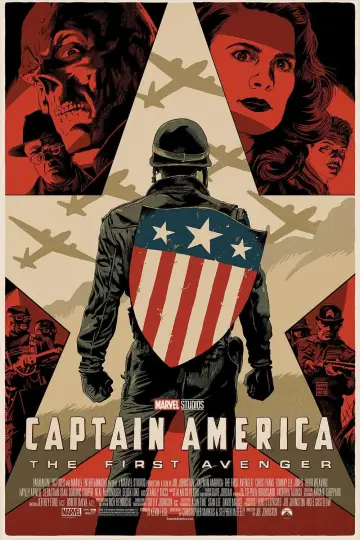 Plakat do filmu "Kapitan Ameryka: Pierwsze starcie" #247371