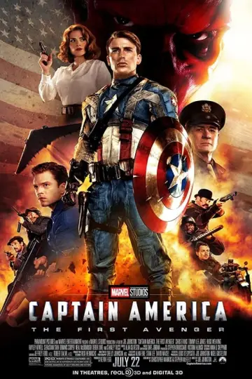 Plakat do filmu "Kapitan Ameryka: Pierwsze starcie" #37658