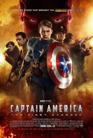 Plakat do filmu "Kapitan Ameryka: Pierwsze starcie" #37659