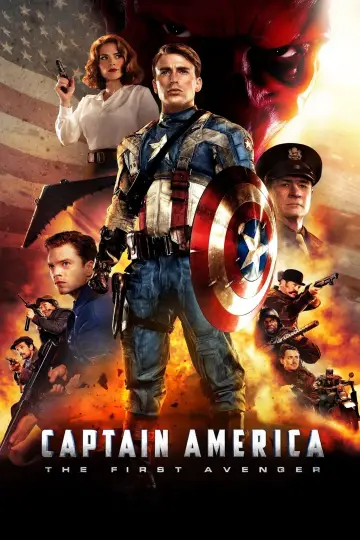 Plakat do filmu "Kapitan Ameryka: Pierwsze starcie" #37660