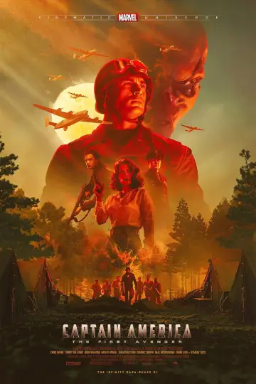 Plakat do filmu "Kapitan Ameryka: Pierwsze starcie" #772372