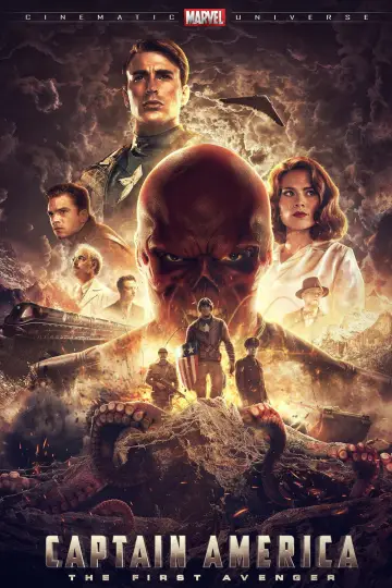 Plakat do filmu "Kapitan Ameryka: Pierwsze starcie" #772373