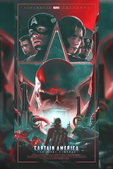 Plakat do filmu "Kapitan Ameryka: Pierwsze starcie" #772377