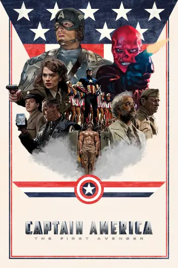 Plakat do filmu "Kapitan Ameryka: Pierwsze starcie" #836685