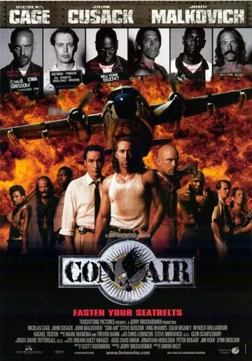 Plakat do filmu "Con Air - lot skazańców" #669294
