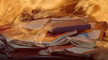 Zasłona do filmu "451 stopni Fahrenheita" #239426