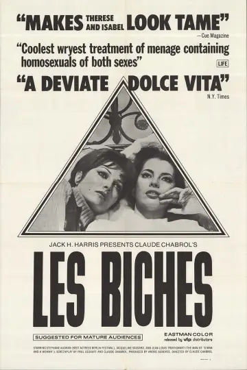 Plakat do filmu "Les Biches" #1111213