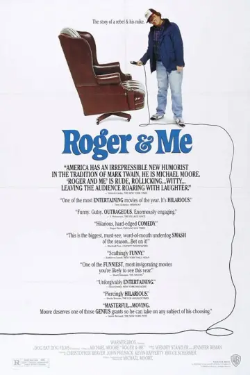 Plakat do filmu "Roger i Ja" #1569616