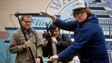 Zasłona do filmu "Roger i Ja" #500488