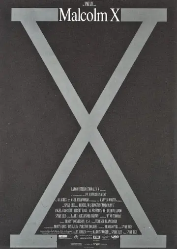 Plakat do filmu "Malcolm X" #209248