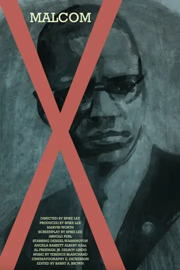 Plakat do filmu "Malcolm X" #854534