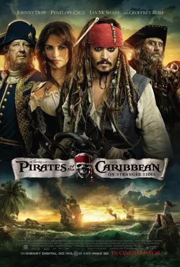 Plakat do filmu "Piraci z Karaibów. Na nieznanych wodach" #14554