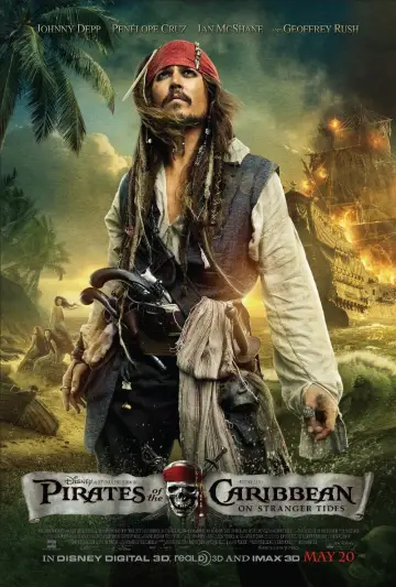 Plakat do filmu "Piraci z Karaibów. Na nieznanych wodach" #14555