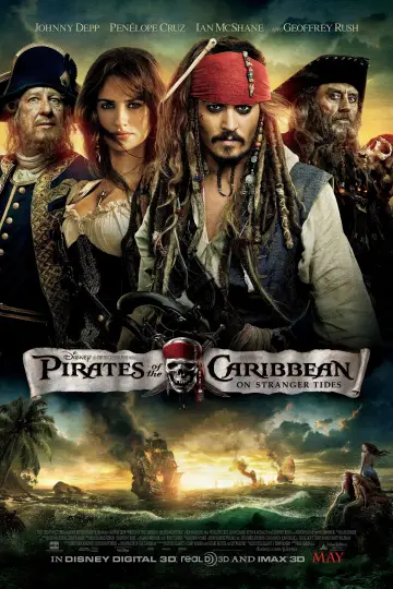 Plakat do filmu "Piraci z Karaibów. Na nieznanych wodach" #558422
