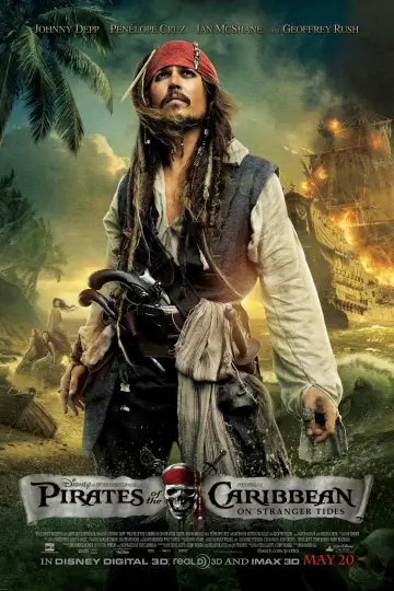 Plakat do filmu "Piraci z Karaibów. Na nieznanych wodach" #558429
