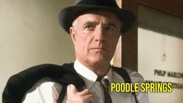 Zasłona do filmu "Poodle Springs" #1905209