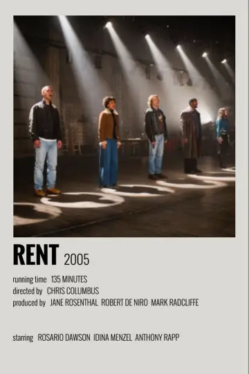 Plakat do filmu "Rent" #258783