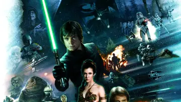Zasłona do filmu "Gwiezdne wojny: Część VI - Powrót Jedi" #183585