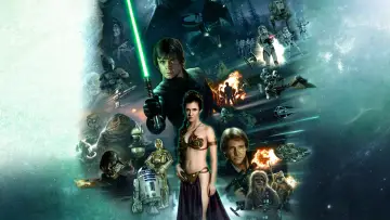 Zasłona do filmu "Gwiezdne wojny: Część VI - Powrót Jedi" #183588