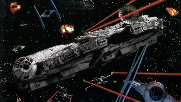 Zasłona do filmu "Gwiezdne wojny: Część VI - Powrót Jedi" #183593
