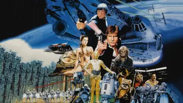 Zasłona do filmu "Gwiezdne wojny: Część VI - Powrót Jedi" #183596
