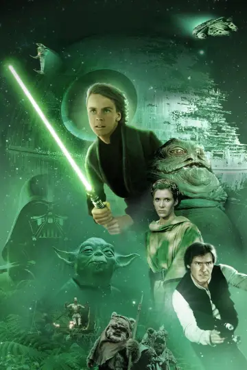 Plakat do filmu "Gwiezdne wojny: Część VI - Powrót Jedi" #183625