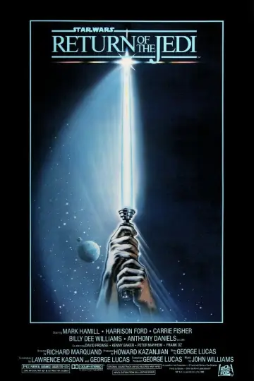 Plakat do filmu "Gwiezdne wojny: Część VI - Powrót Jedi" #183627