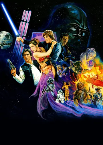 Plakat do filmu "Gwiezdne wojny: Część VI - Powrót Jedi" #183632