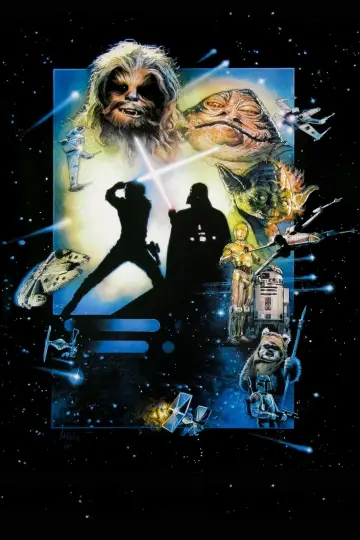 Plakat do filmu "Gwiezdne wojny: Część VI - Powrót Jedi" #183633