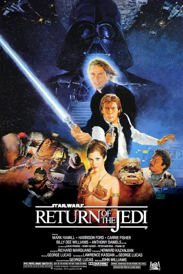 Plakat do filmu "Gwiezdne wojny: Część VI - Powrót Jedi" #183641