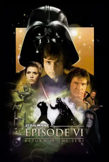 Plakat do filmu "Gwiezdne wojny: Część VI - Powrót Jedi" #183646