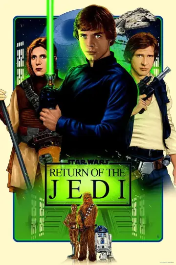 Plakat do filmu "Gwiezdne wojny: Część VI - Powrót Jedi" #1856497
