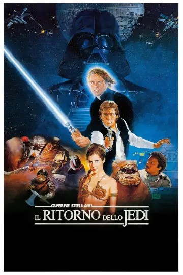 Plakat do filmu "Gwiezdne wojny: Część VI - Powrót Jedi" #430205