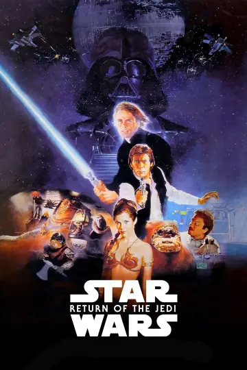 Plakat do filmu "Gwiezdne wojny: Część VI - Powrót Jedi" #430206