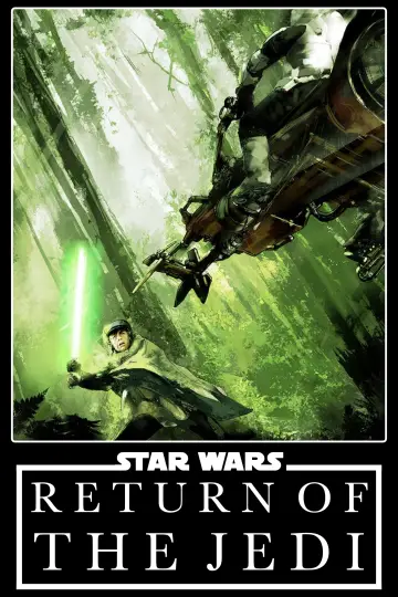 Plakat do filmu "Gwiezdne wojny: Część VI - Powrót Jedi" #472498
