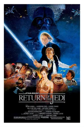Plakat do filmu "Gwiezdne wojny: Część VI - Powrót Jedi" #479465