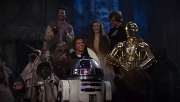 Zasłona do filmu "Gwiezdne wojny: Część VI - Powrót Jedi" #604766