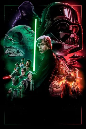 Plakat do filmu "Gwiezdne wojny: Część VI - Powrót Jedi" #604859