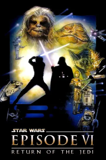 Plakat do filmu "Gwiezdne wojny: Część VI - Powrót Jedi" #604861