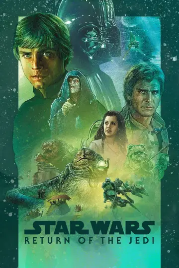 Plakat do filmu "Gwiezdne wojny: Część VI - Powrót Jedi" #604867