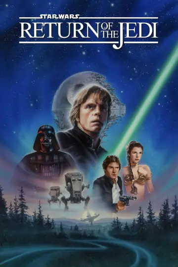 Plakat do filmu "Gwiezdne wojny: Część VI - Powrót Jedi" #604875