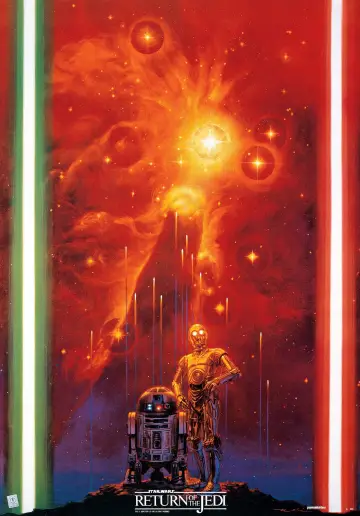 Plakat do filmu "Gwiezdne wojny: Część VI - Powrót Jedi" #604885