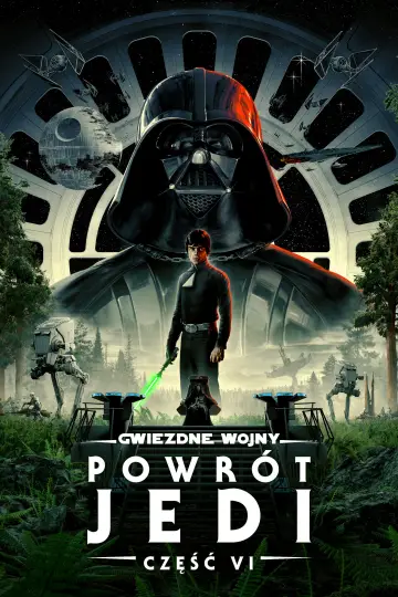 Plakat do filmu "Gwiezdne wojny: Część VI - Powrót Jedi" #604907