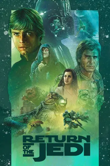 Plakat do filmu "Gwiezdne wojny: Część VI - Powrót Jedi" #604918
