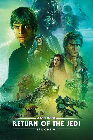 Plakat do filmu "Gwiezdne wojny: Część VI - Powrót Jedi" #604920