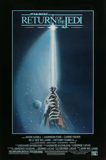 Plakat do filmu "Gwiezdne wojny: Część VI - Powrót Jedi" #604953