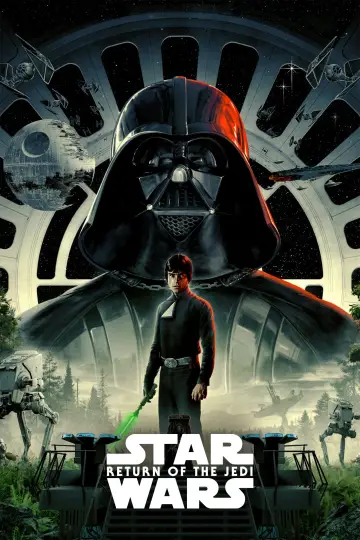 Plakat do filmu "Gwiezdne wojny: Część VI - Powrót Jedi" #604956